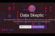 screen shot of data skeptic podcast leaderboard