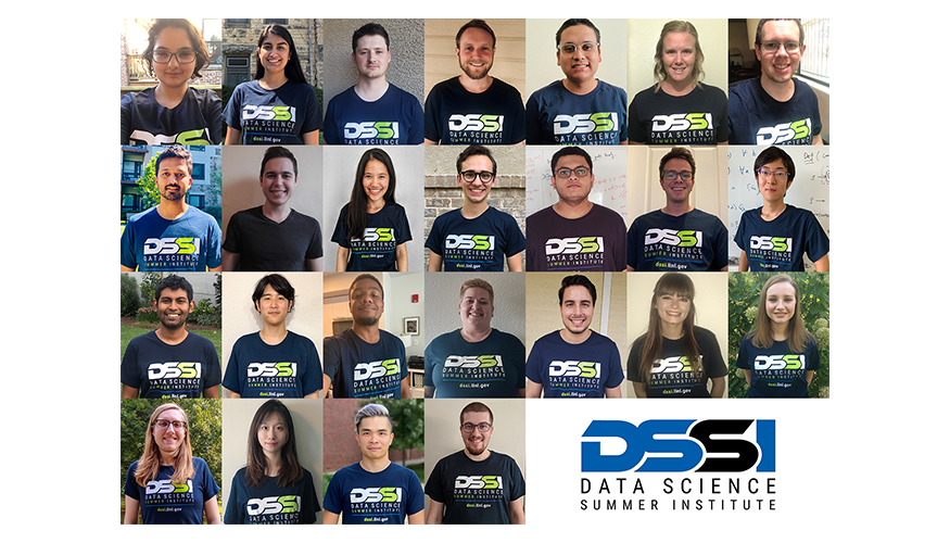 grid of individual student portraits with the DSSI logo